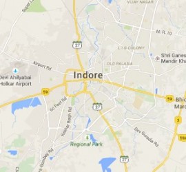 indore map